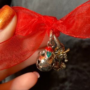 BRIGHTON Christmas/Holiday Charms REINDEER & BELL